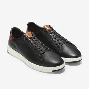 Cole Haan GrandPro Leather Lace Up Sneakers